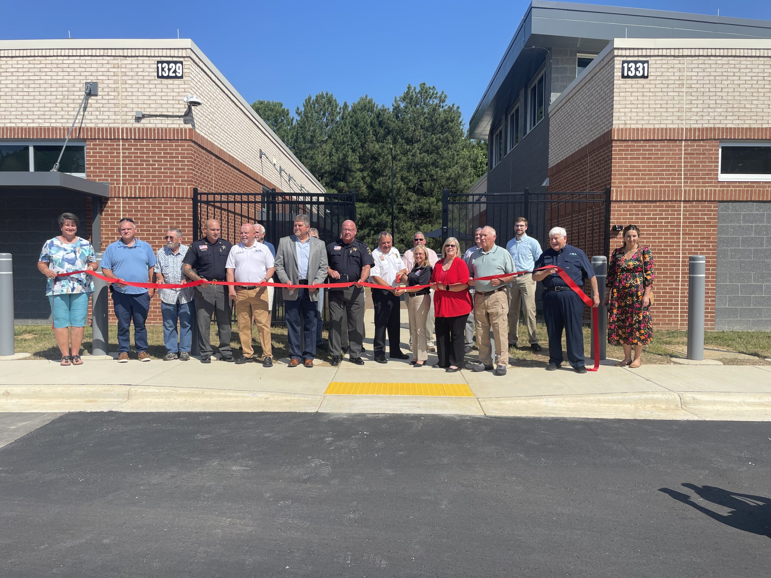 Comm Center Ribbon Cutting